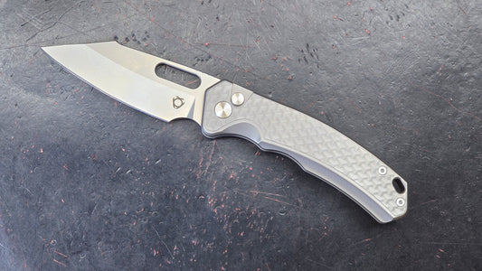Sixleaf SL-78 Titanium Handle 14C28N Blade (NEW)