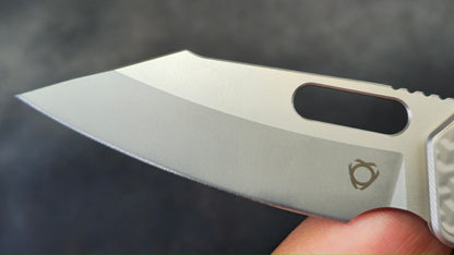 Sixleaf SL-78 Titanium Handle 14C28N Blade (NEW)