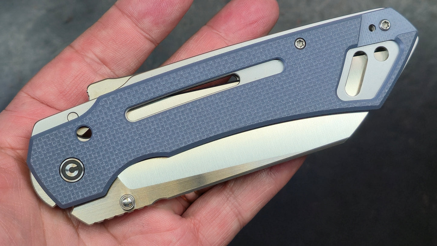 Civivi Buster Blue Coarse G10 Handle Nitro-V (NEW)