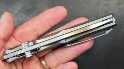Sixleaf SL-79 Titanium Carbon Fiber 10CR15MOV (NEW)