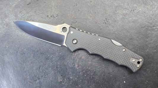 Cold Steel Silver Eye Carbon Fiber S35VN  (NEW / MODIFIED)
