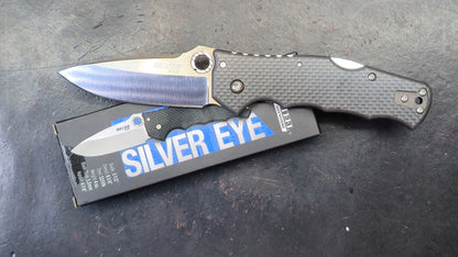 Cold Steel Silver Eye Carbon Fiber S35VN  (NEW / MODIFIED)