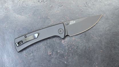 Eikonic RCK9 Folding Knife Black G10 Handle D2 (NEW)