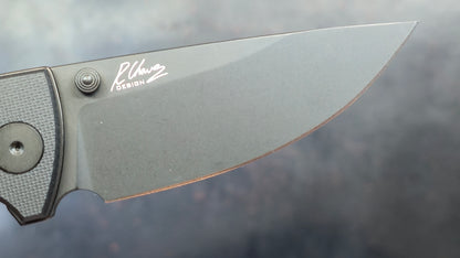 Eikonic RCK9 Folding Knife Black G10 Handle D2 (NEW)