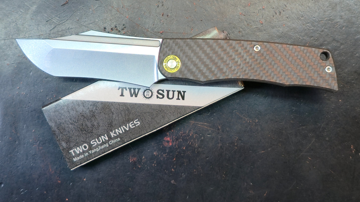 Twosun TS551 Titanium Carbon Fiber 14C28N (NEW)