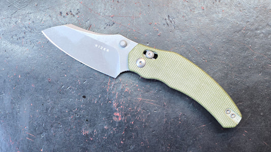 Kizer Bulldog Micarta Handle Nitro-V (NEW)