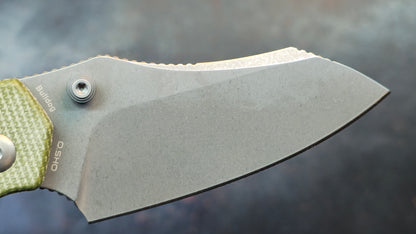 Kizer Bulldog Micarta Handle Nitro-V (NEW)