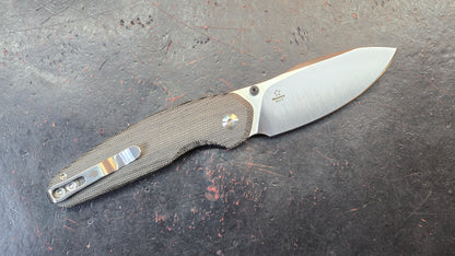 Kizer Meteora Black Micarta Handle Nitro-V (NEW)