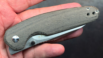 Kizer Meteora Black Micarta Handle Nitro-V (NEW)