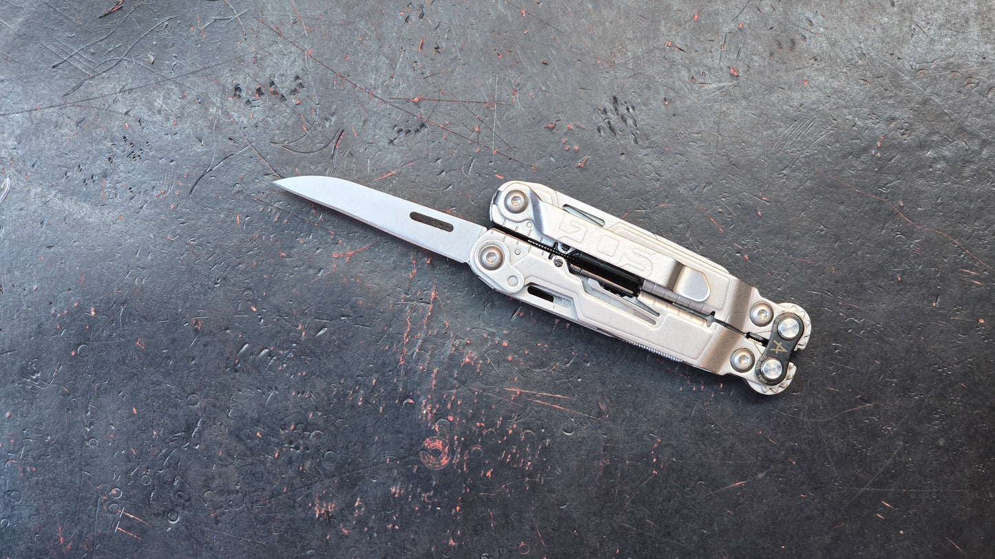 SOG PowerPint MultiTool 18-in-1 Tool Bead Blast Finish (NEW)