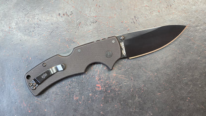 Cold Steel American Lawman 3.5" Drop Point CPM S35VN DLC Coat Blade G-10 Black (NEW)