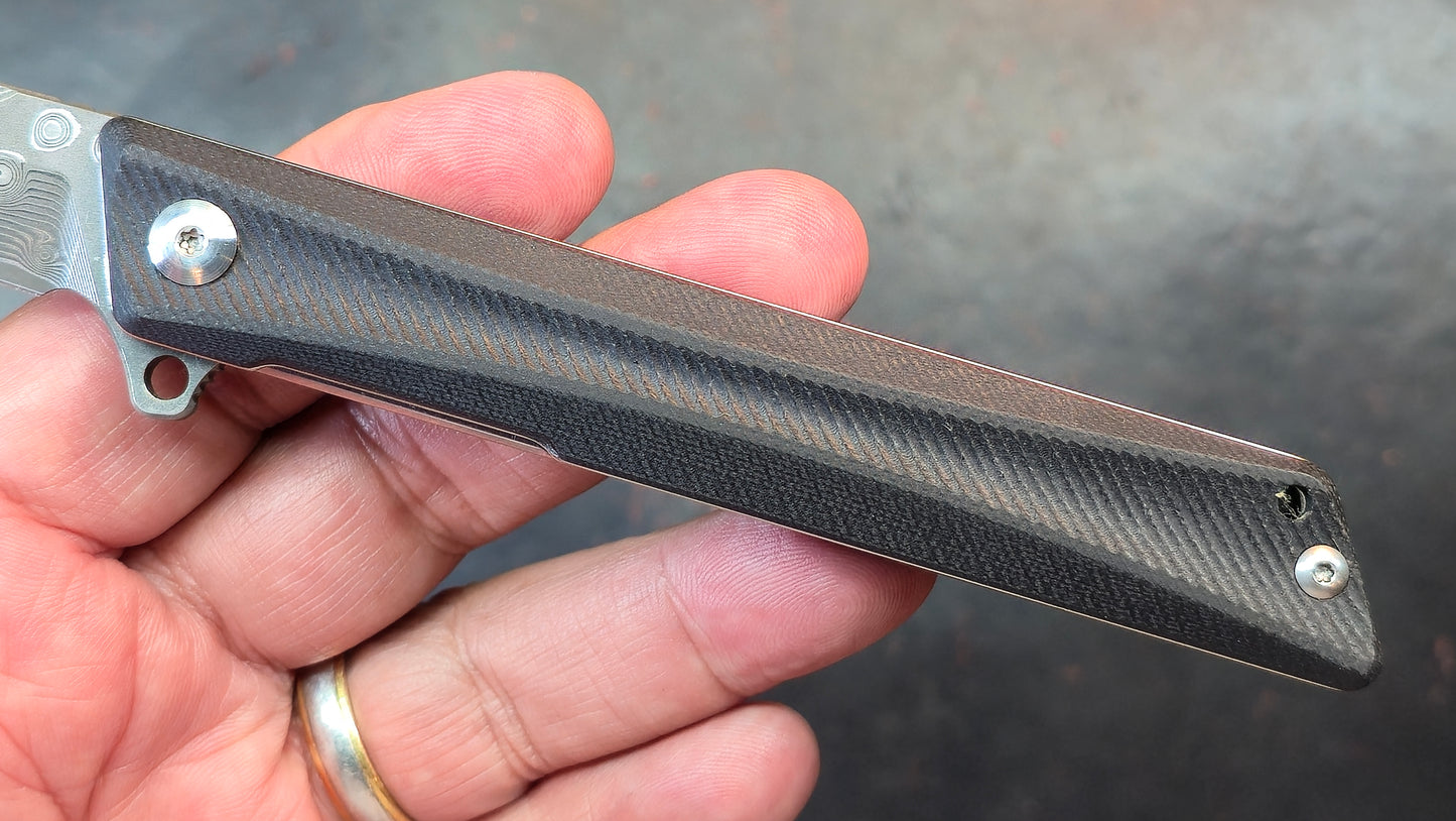 Remette GD22K G10 Damascus (NEW)
