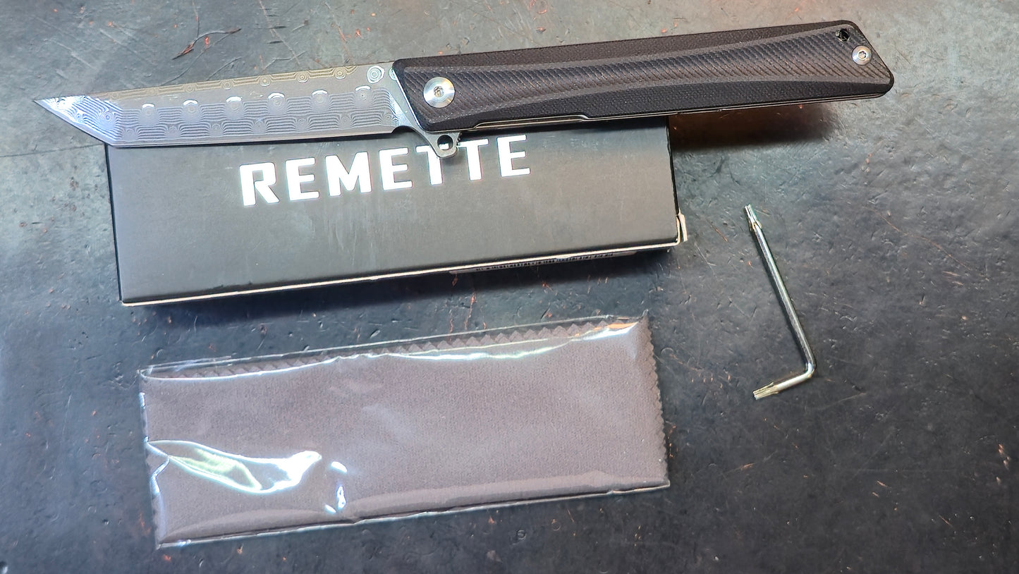 Remette GD22K G10 Damascus (NEW)
