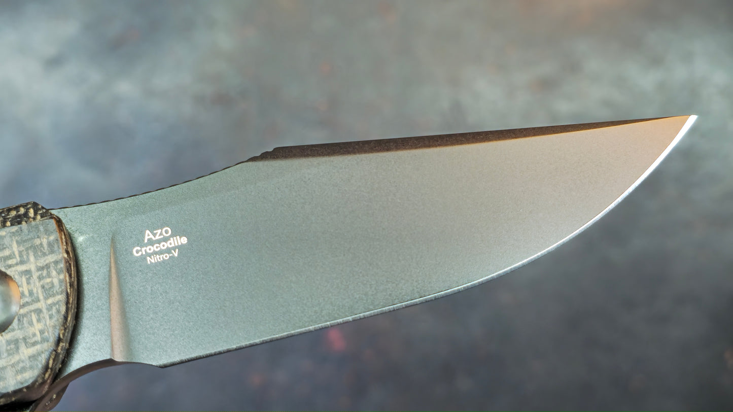 Crocodile | Nitro-V | Micarta (NEW)