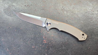 Zero Tolerance 0450 Sinkevich Flipper Titanium Handle S35VN (NEW)