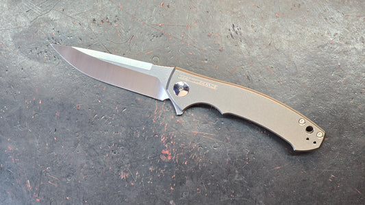 Zero Tolerance 0450 Sinkevich Flipper Titanium Handle S35VN (NEW)