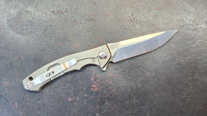 Zero Tolerance 0450 Sinkevich Flipper Titanium Handle S35VN (NEW)