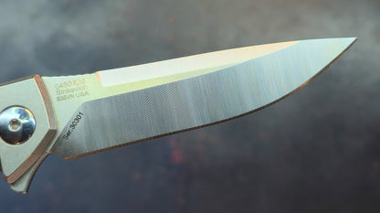 Zero Tolerance 0450 Sinkevich Flipper Titanium Handle S35VN (NEW)