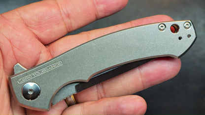 Zero Tolerance 0450 Sinkevich Flipper Titanium Handle S35VN (NEW)