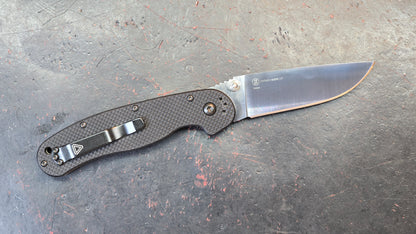 Ontario RAT 1.5 Folding Knife Black G10 Handle Magnacut (NEW)