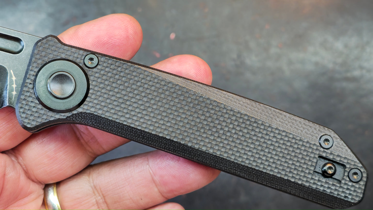 Orion Ares Black Blade/Black G10 14C28N (NEW)