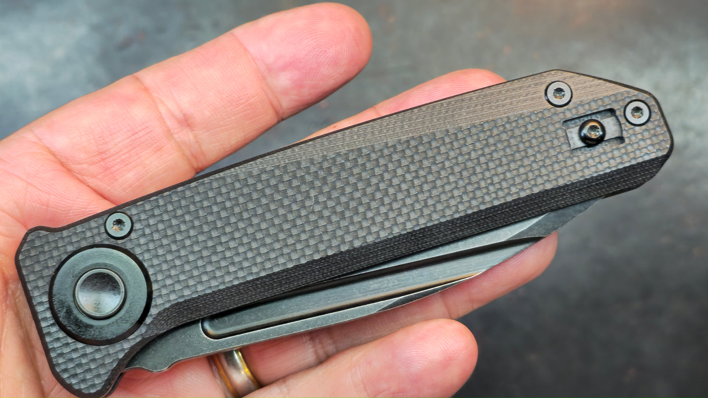 Orion Ares Black Blade/Black G10 14C28N (NEW)