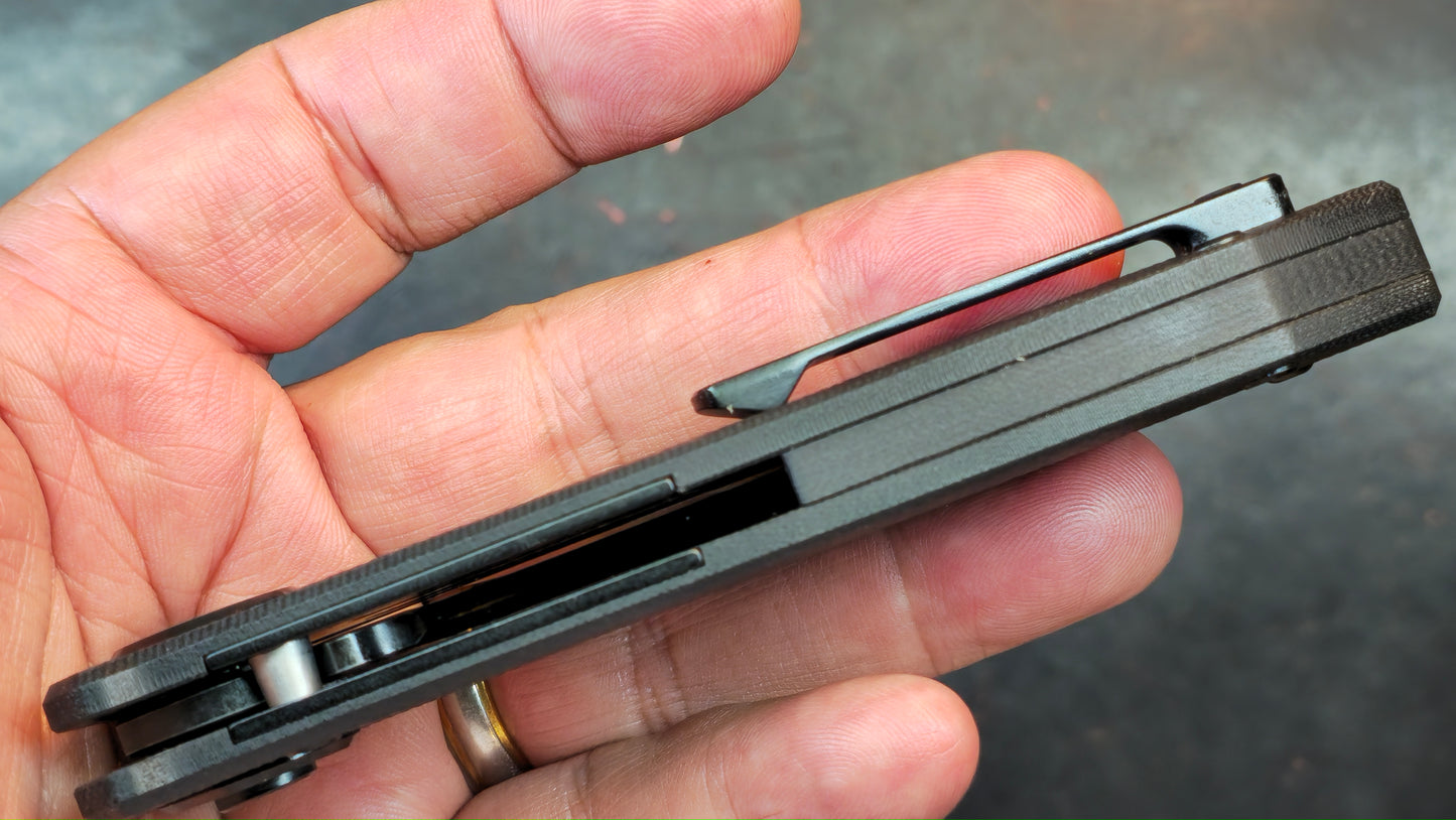 Orion Ares Black Blade/Black G10 14C28N (NEW)