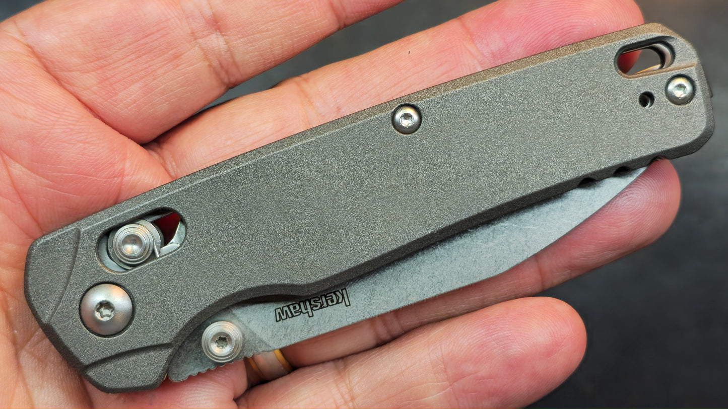 Kershaw Bel Air Gray Aluminum Handle Magnacut (NEW)