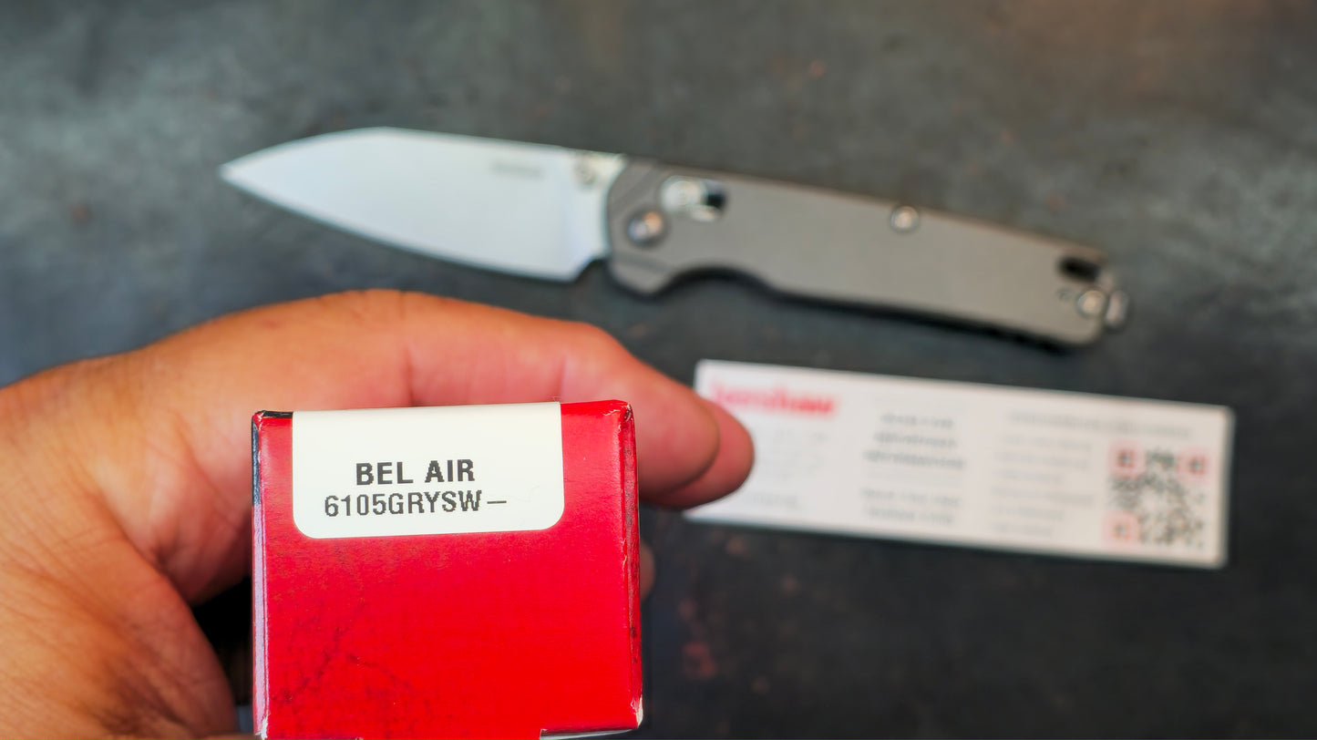 Kershaw Bel Air Gray Aluminum Handle Magnacut (NEW)