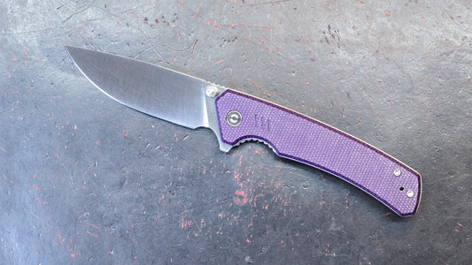 Civivi Merit Purple Canvas Micarta Handle 14C28N (NEW)
