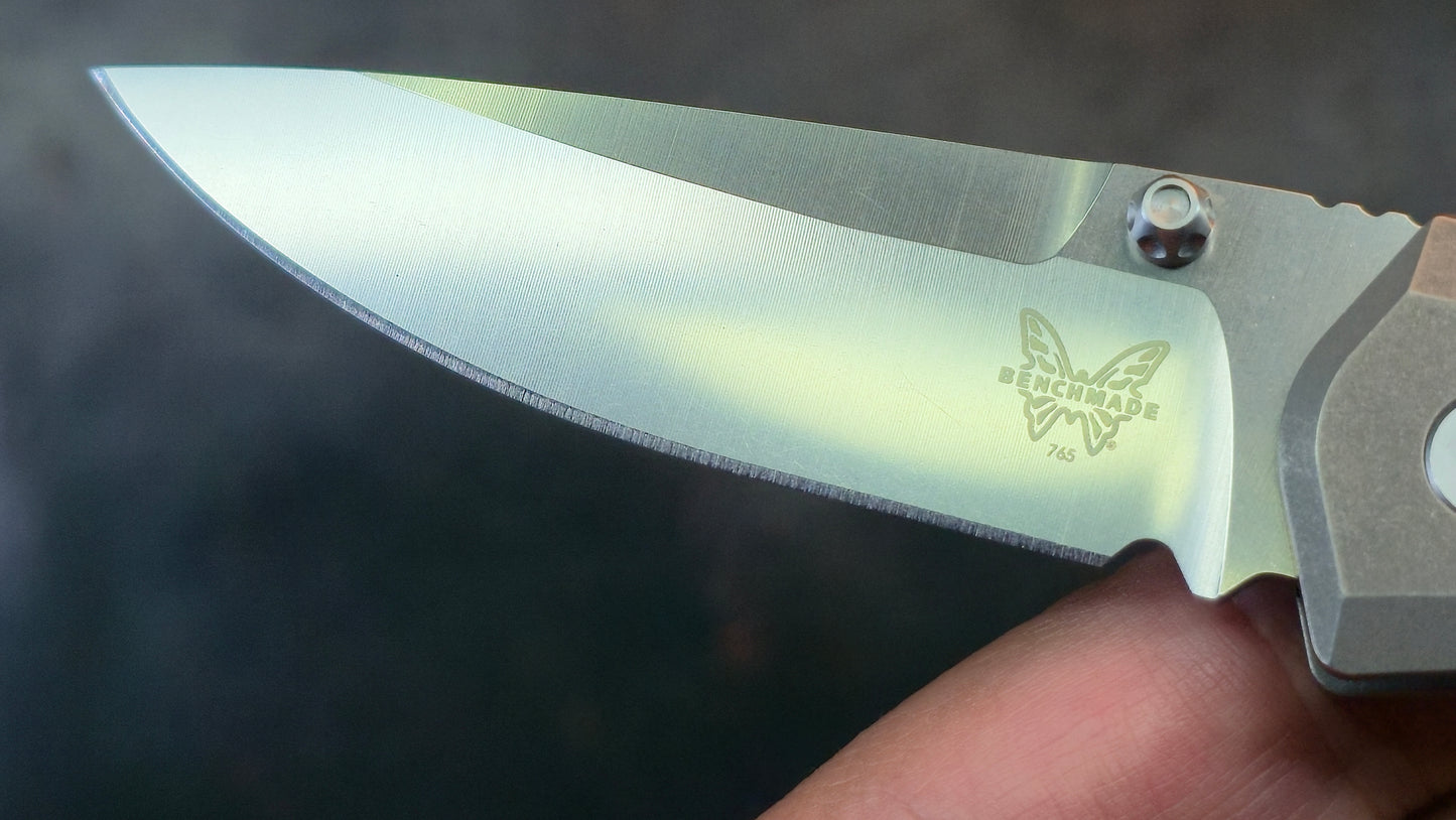 Benchmade 765 Mini Ti Monolock M390 (USED)
