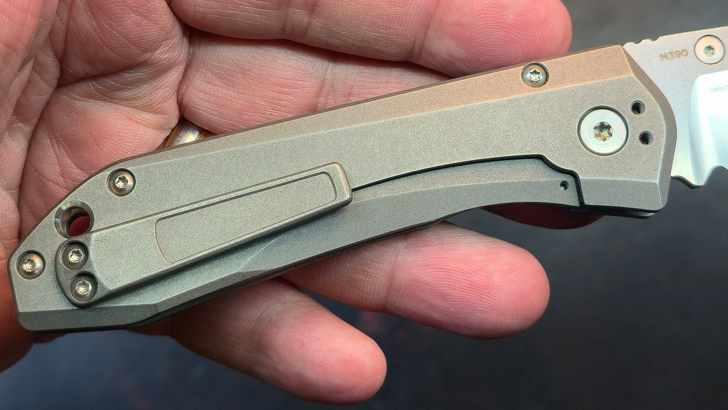 Benchmade 765 Mini Ti Monolock M390 (USED)