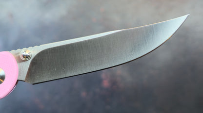 Sencut Skelfin Powder Pink G10 Handle 9Cr18MoV (NEW)