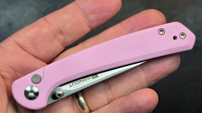 Sencut Skelfin Powder Pink G10 Handle 9Cr18MoV (NEW)