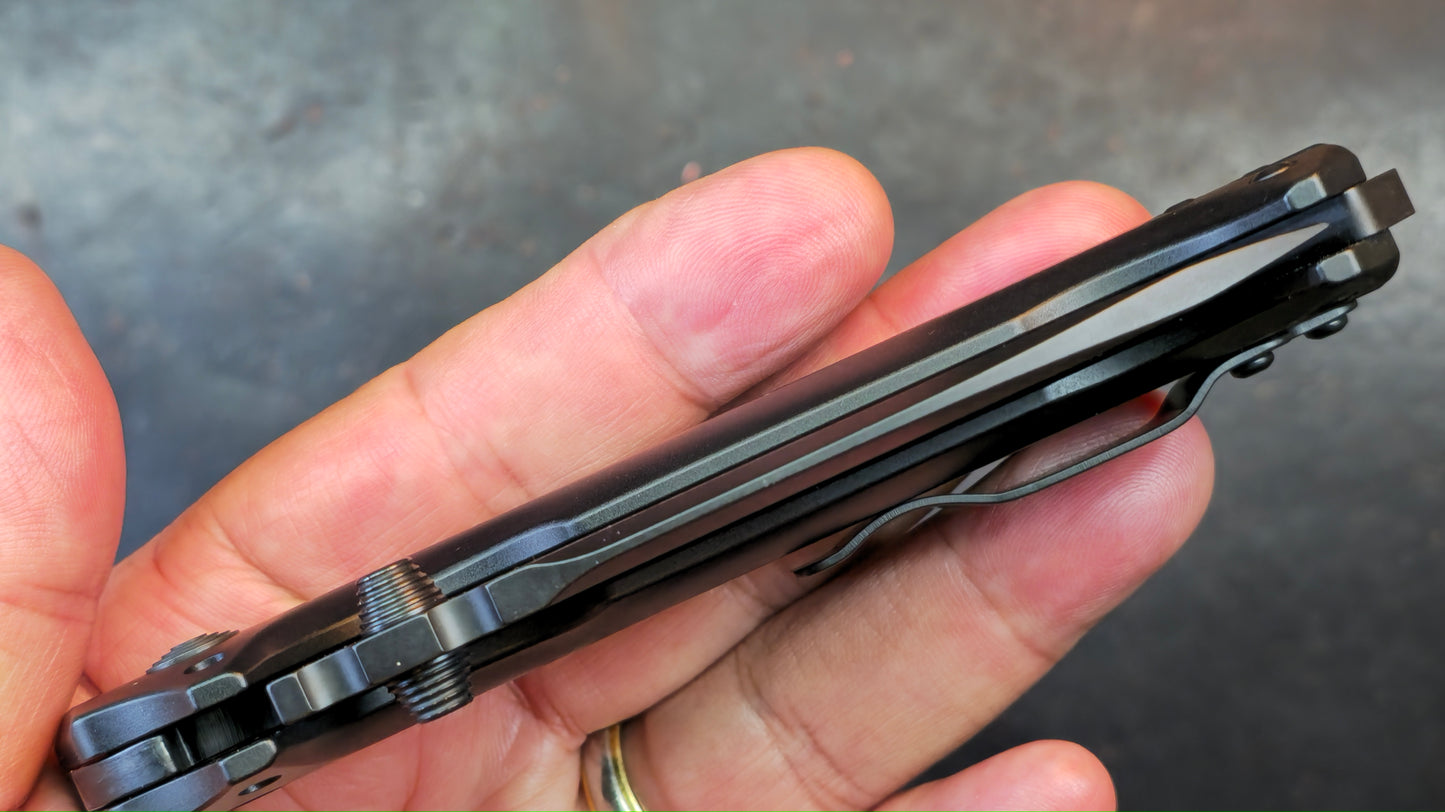 Cold Steel AD-10 DEMKO TITANIUM LIMITED EDITION - BLACKOUT 3V (NEW)