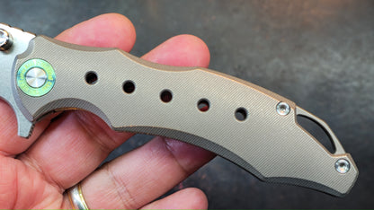 TWOSUN TS589  Titanium Handle K110 Blade (NEW)