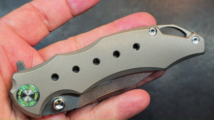 TWOSUN TS589  Titanium Handle K110 Blade (NEW)