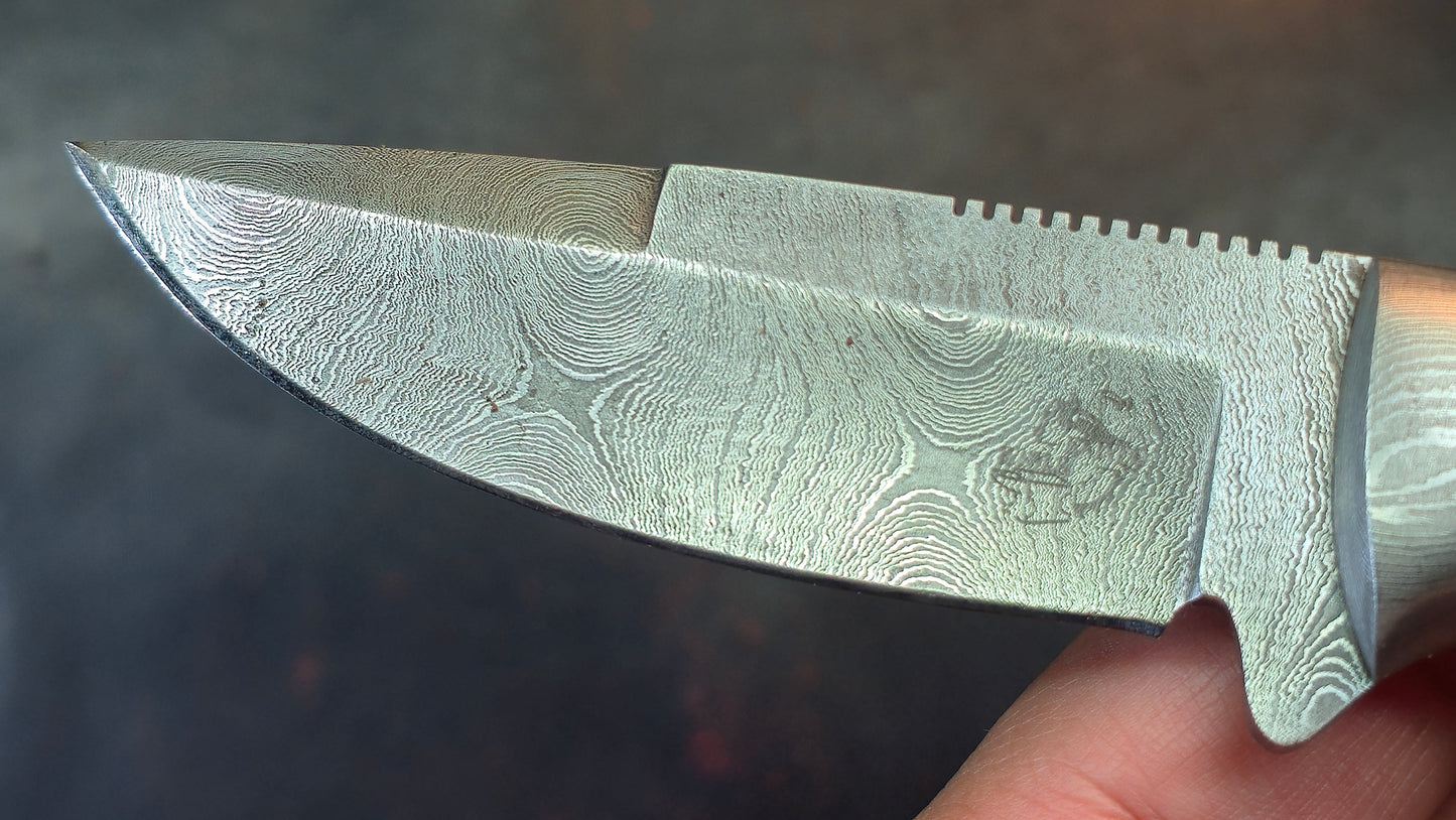 Knives Ranch 2142-TR Faux Turquoise Damascus (DISCOUNT APPLIED IN CART)