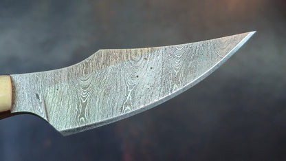 Knives Ranch 3180-B Bone Damascus (DISCOUNT APPLIED IN CART)
