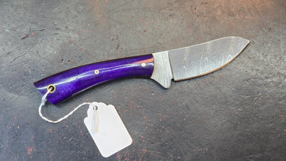 Knives Ranch 3129-BLU Bone Damascus (DISCOUNT APPLIED IN CART)