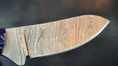 Knives Ranch 3129-BLU Bone Damascus (DISCOUNT APPLIED IN CART)