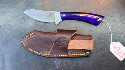 Knives Ranch 3129-BLU Bone Damascus (DISCOUNT APPLIED IN CART)