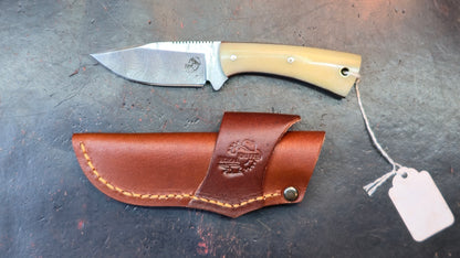 Knives Ranch 4402-B Bone Damascus (DISCOUNT APPLIED IN CART)