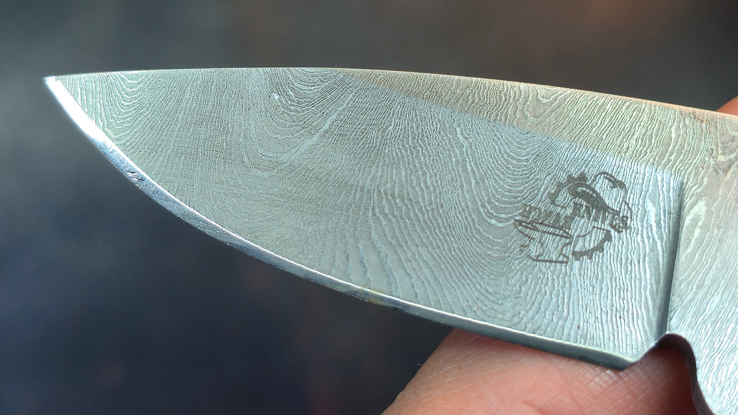 Knives Ranch 4404-B Bone Damascus (DISCOUNT APPLIED IN CART)