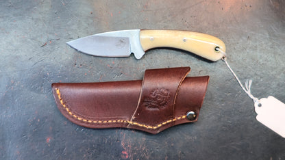 Knives Ranch 4404-B Bone Damascus (DISCOUNT APPLIED IN CART)