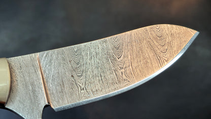 Knives Ranch 3129-B Bone Damascus (DISCOUNT APPLIED IN CART)
