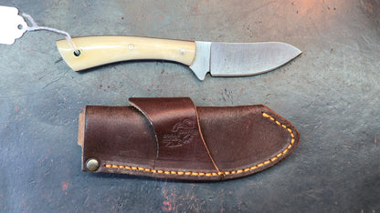 Knives Ranch 3129-B Bone Damascus (DISCOUNT APPLIED IN CART)