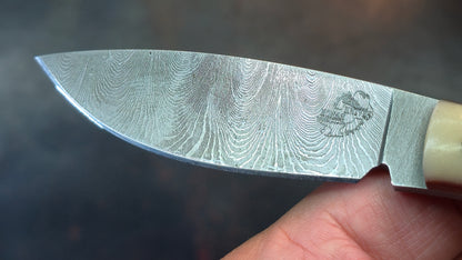 Knives Ranch 3128-B Bone Damascus (DISCOUNT APPLIED IN CART)