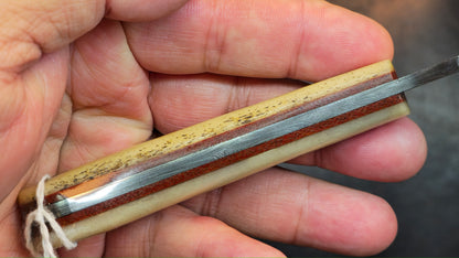 Knives Ranch 2011-B Bone Damascus (DISCOUNT APPLIED IN CART)