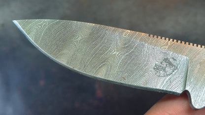 Knives Ranch 3110-B Bone Damascus (DISCOUNT APPLIED IN CART)